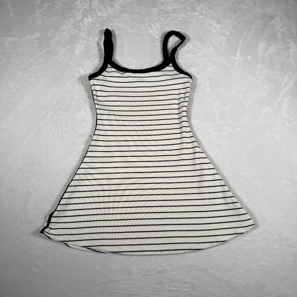 Cotton On Dresses & Skirts - COTTON ON Mini Dress Women XS Spaggethi Sleeveless Stretch Striped Cotton Blend